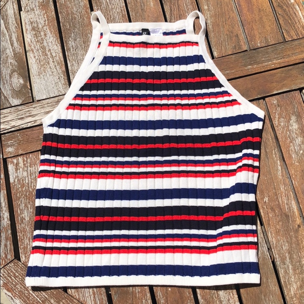 Striped tank top